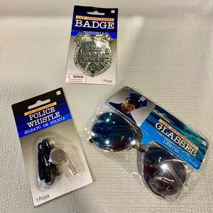 3 piece Halloween cop costume!